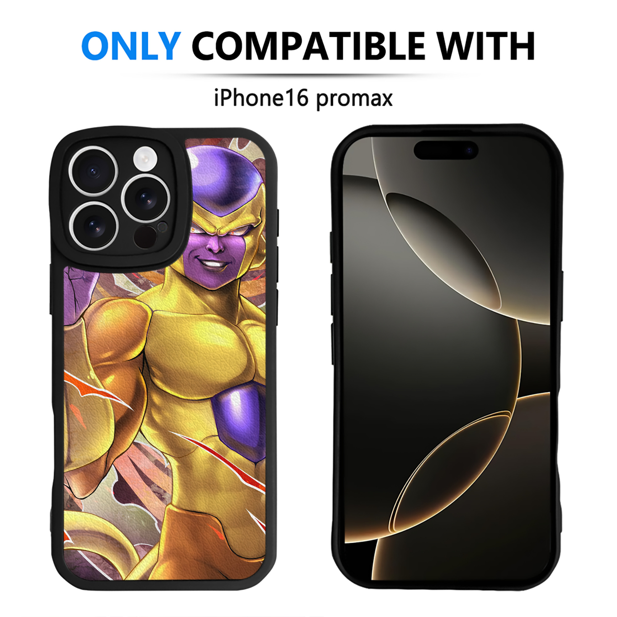 （画像用） ドラゴンボール DRAGON BALL 【iPhone 16シリーズ対応】シリコンスマホケース（レザー調） 材質：シリコン